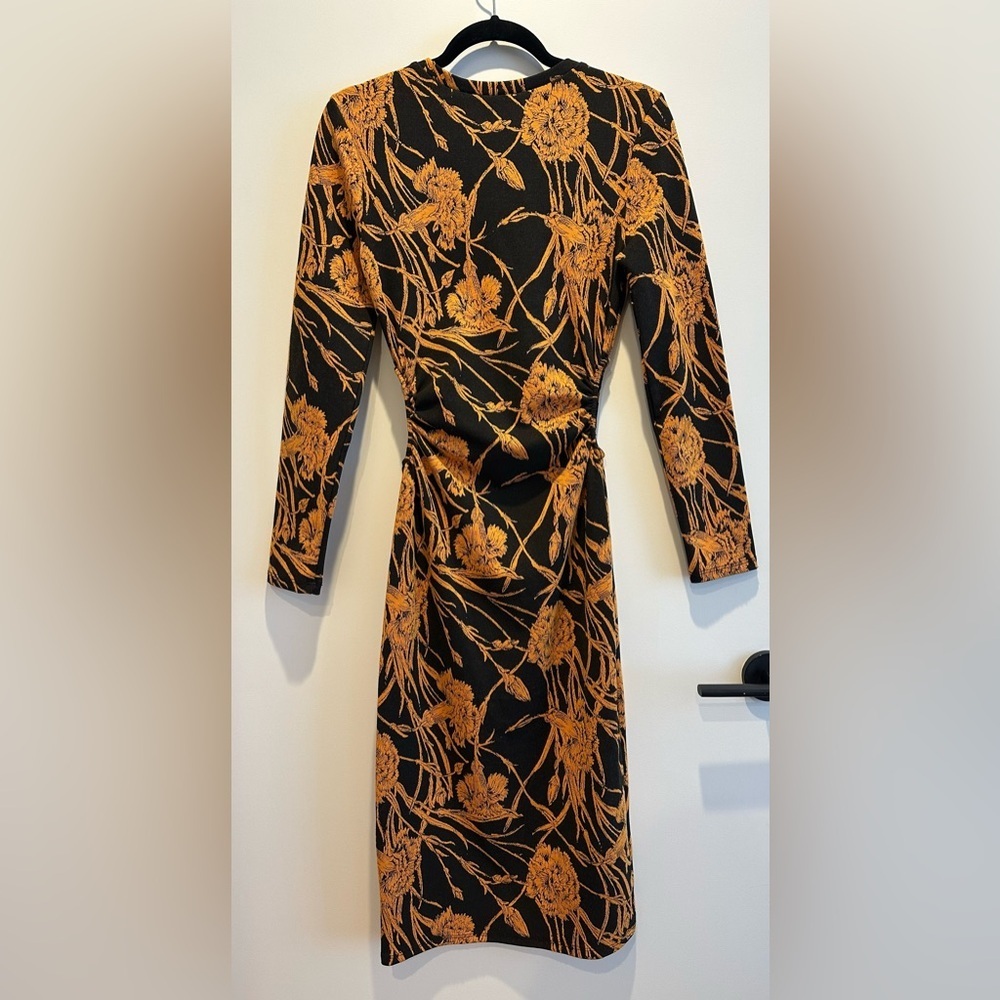 Zara | Dresses | Nwt Zara Woman Cut Out Jacquard Floral - New - Picture 6 of 8